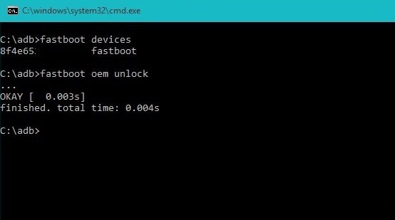 Unlock bootloader of OnePlus 6