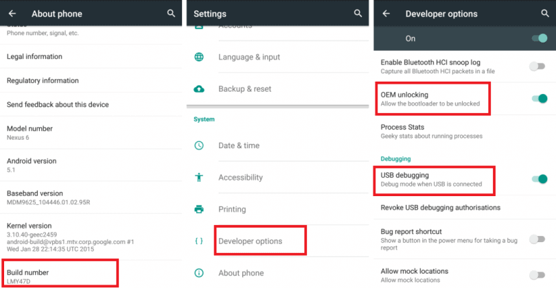 how to unlock bootloader using minimal adb and fastboot