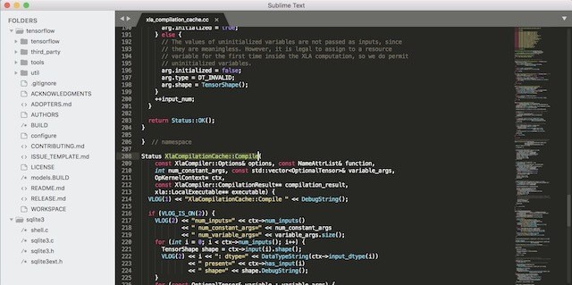 Sublime Text 3 for MacOS