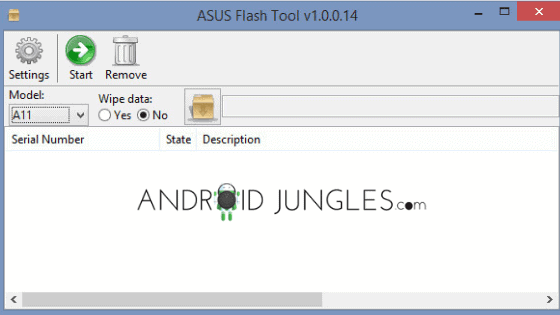 Asus Flash Tool