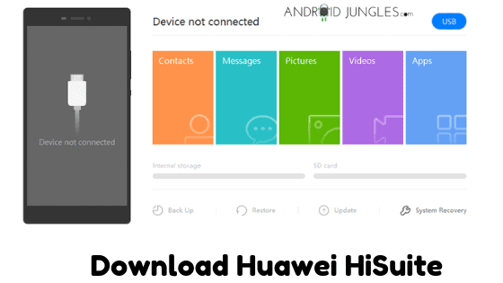 Download Huawei HiSuite For Windows PC And MacOS