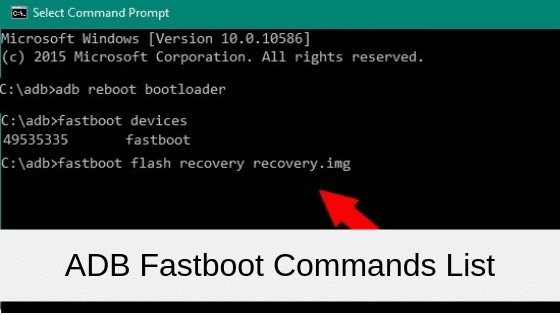 ADB Fastboot Commands 