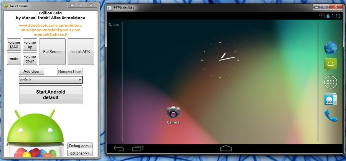 full latest android emulator for mac with working bluetooth