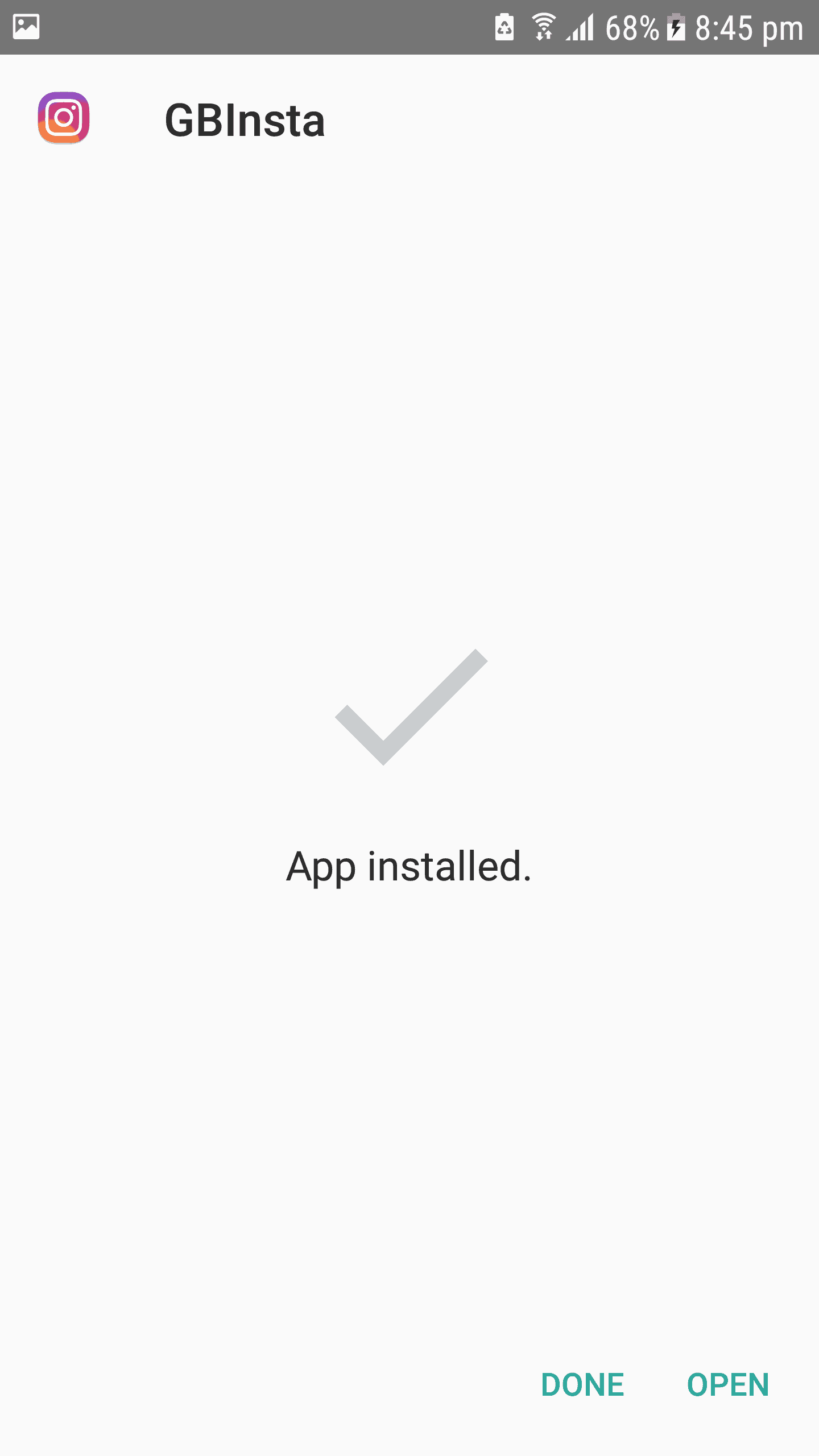 Install GB Instagram Apk 