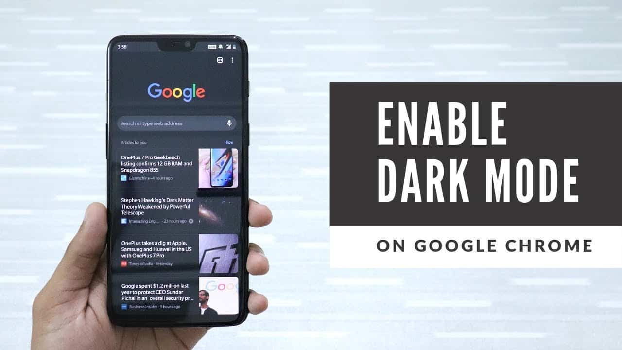 Enable Google Chrome Dark Mode On Android Without Root