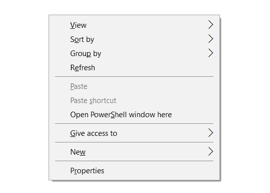 Install Android Q Project Treble device- Open PowerShell window