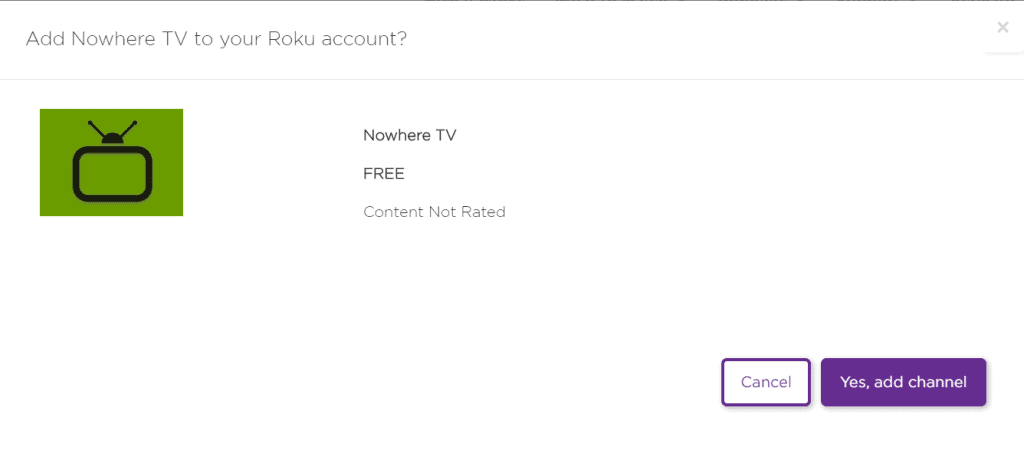 Roku Private Channels