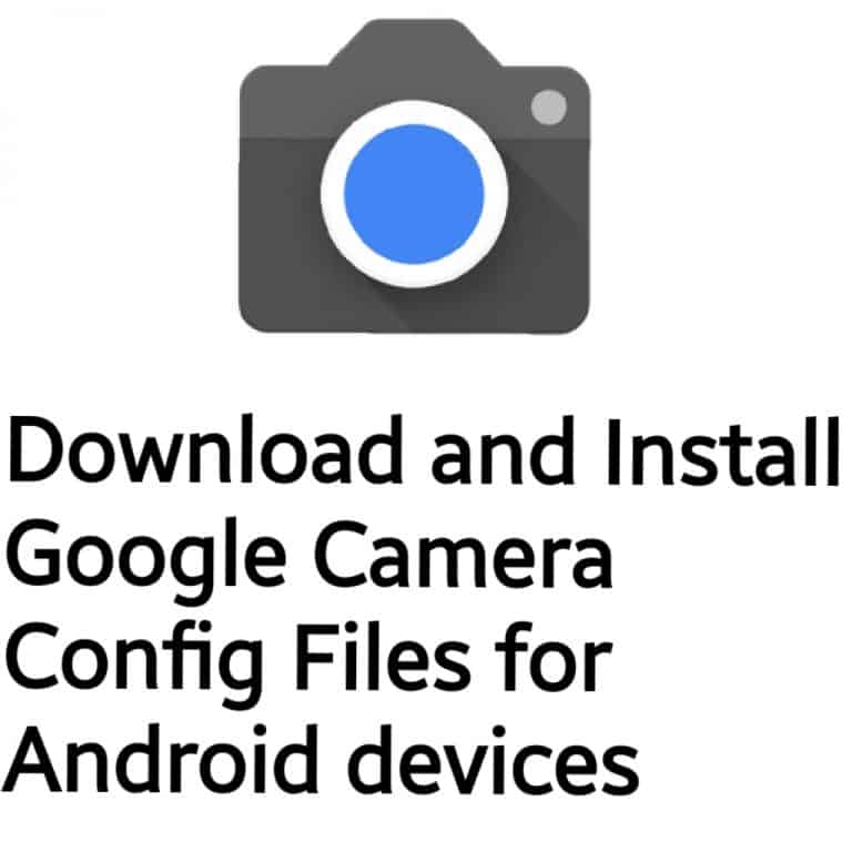 Google camera config files