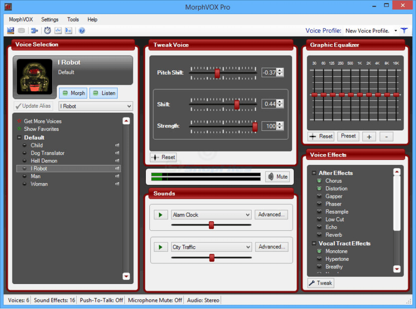 adobe audition real time voice changer