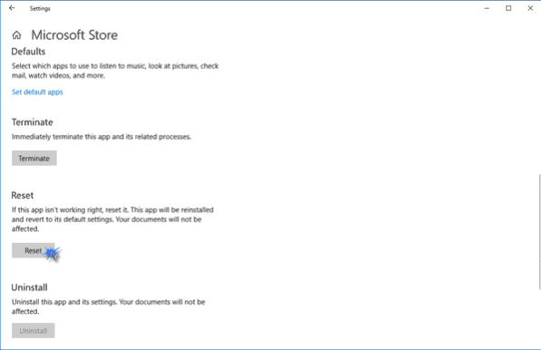 Microsoft Store updates same apps in Windows 