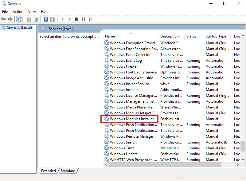 Windows Modules Installer Worker 