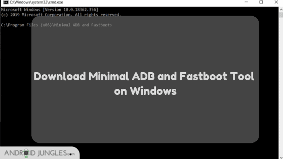 Download Minimal Adb And Fastboot Tool On Windows 6475