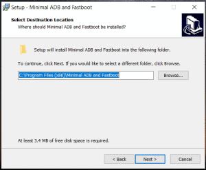minimal adb fastboot windows 10