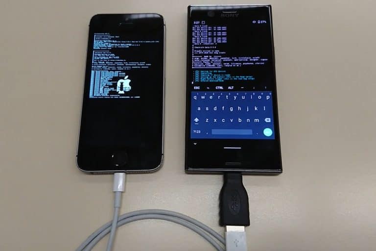Jailbreak iPhone using Checkra1n via Rooted Android Device