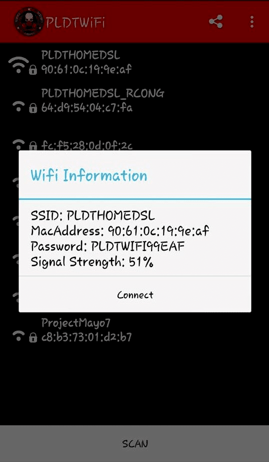 PLDT WiFi Hacker Apk