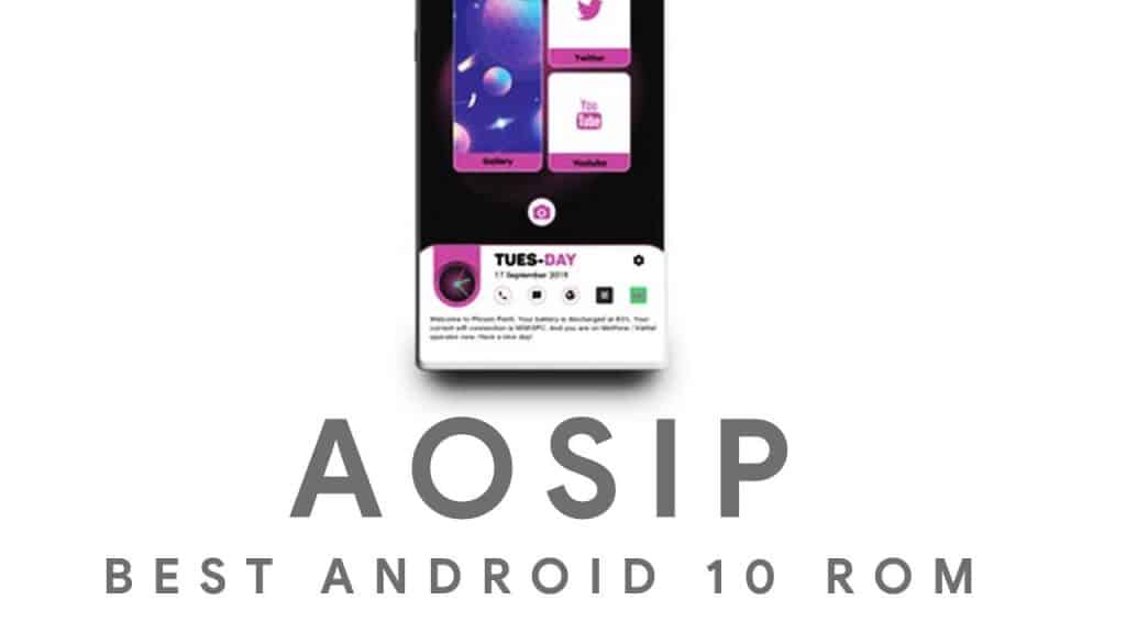 AOSiP ROM for OnePlus 7 Pro download