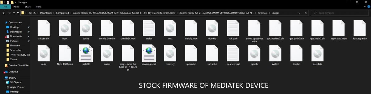 mediatek device stock firmware