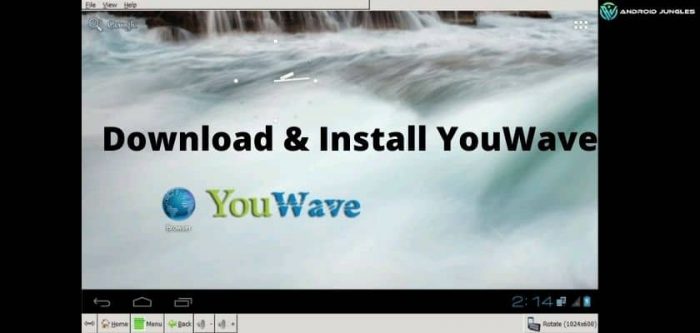 Download & Install YouWave
