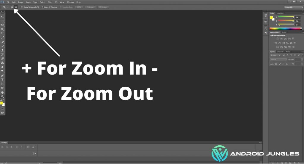 How To Zoom In Photoshop? Explained In Easy Steps With All Methods.