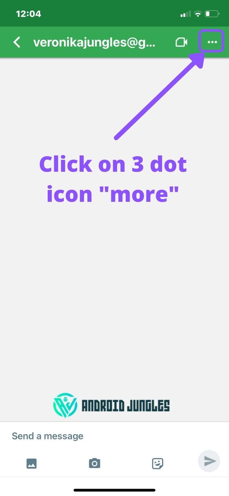 click on 3 dot icon
