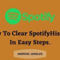 how to clear Spotify history